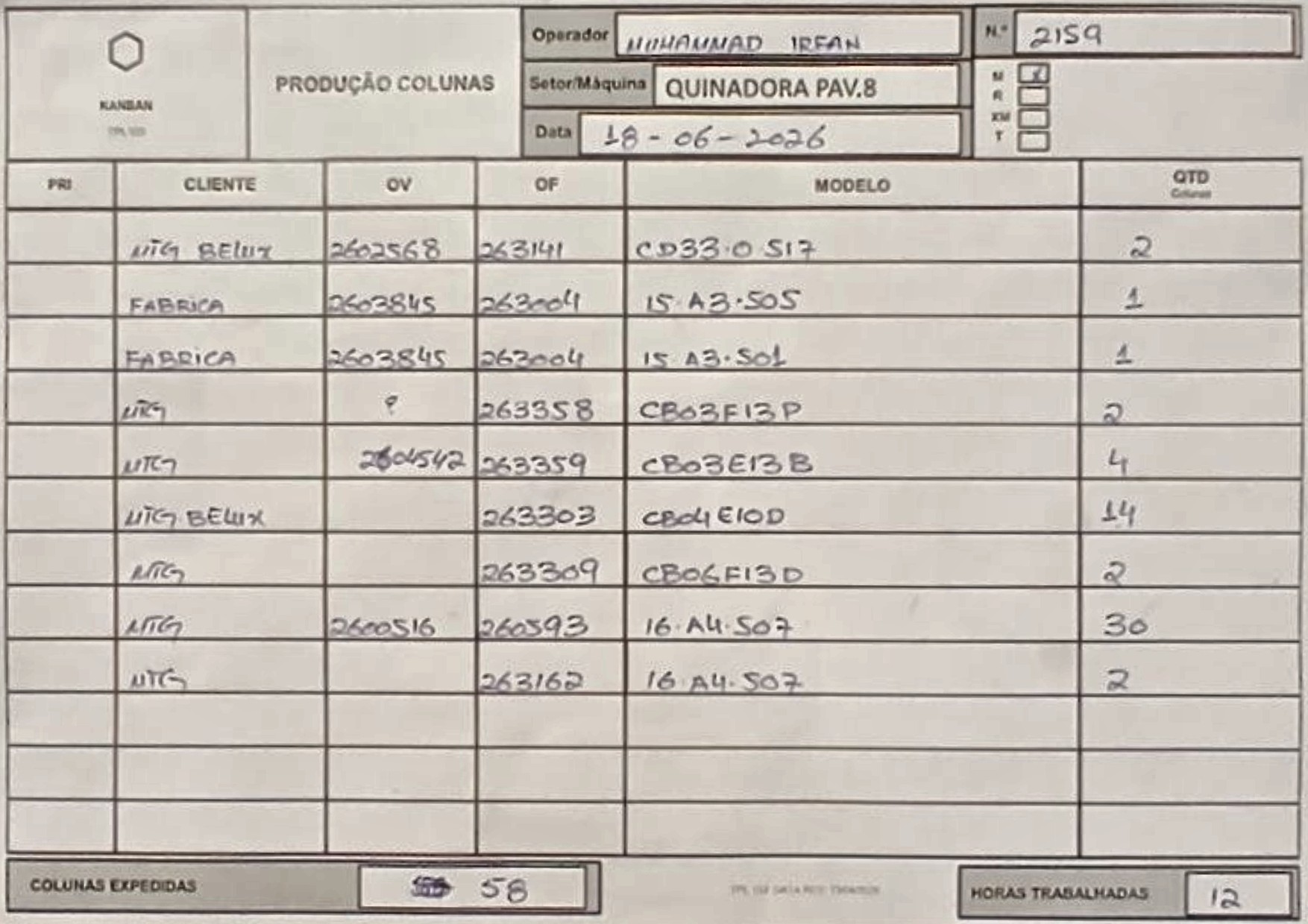 folha 1805