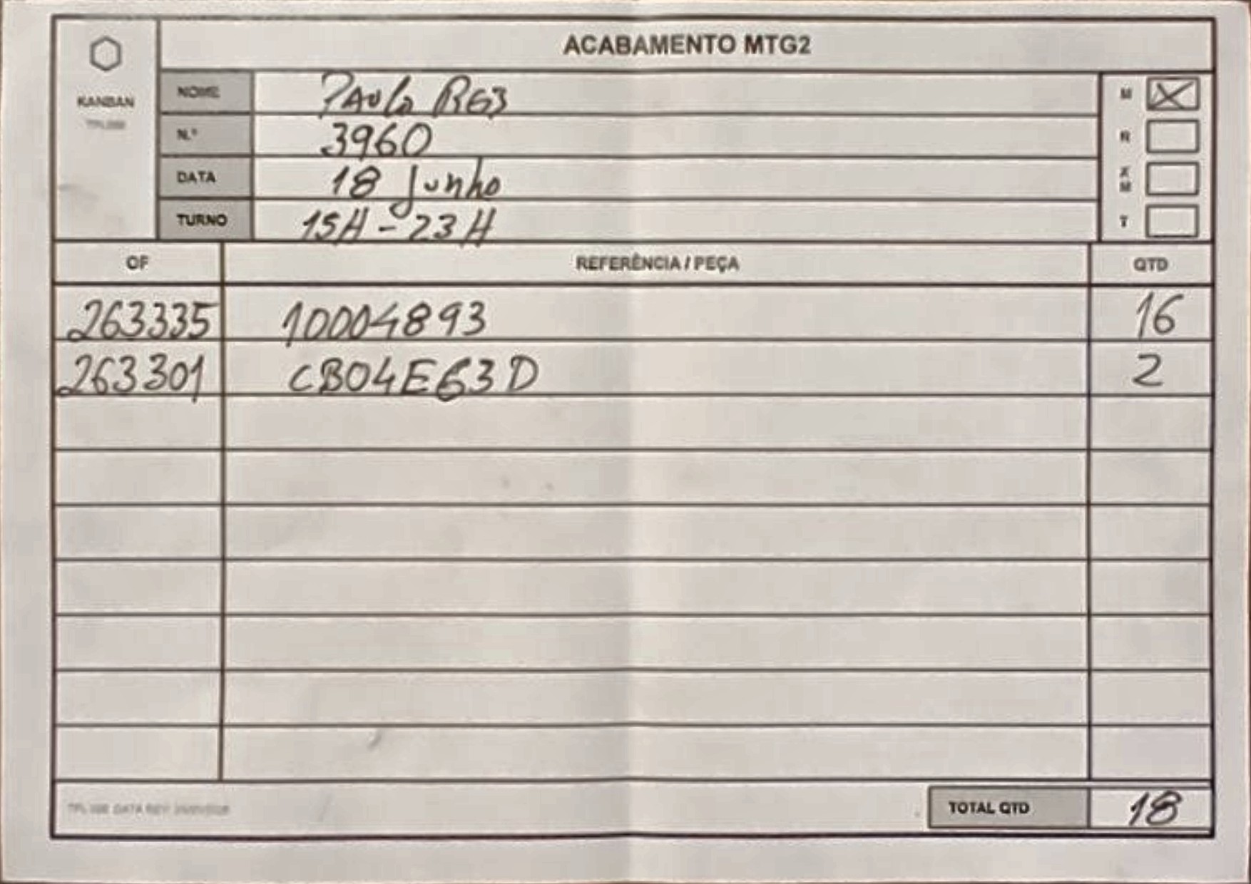 folha 1833